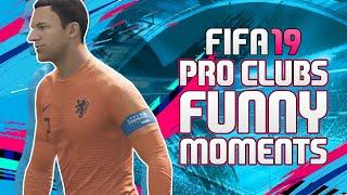 INSANE BICYCLE KICK! - FIFA 19 Pro Clubs Funny Moments & Highlights! (FIFA 19 Funny Moments)