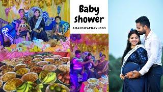 Baby shower Kenta hela ️ | amanswapnavlogs | baby shower | sambalpurivlogs #sambalpurivlogs