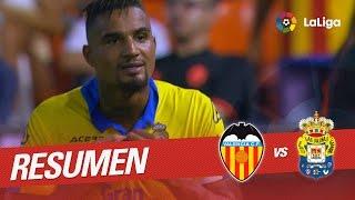 Resumen de Valencia CF vs UD Las Palmas (2-4)