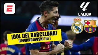 DOBLETE DE LEWANDOWSKI. Barcelona gana 2-0 al Real Madrid. ¡SORPRESA en el Bernabéu! | La Liga