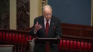 Grassley Calls for a Foreign Policy Based on American Strength on the Senate Floor