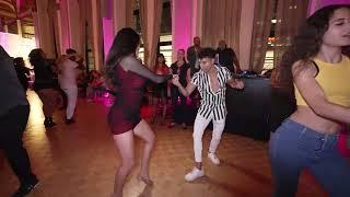 Pablo and Claudia bachata social dance at canada salsa congress 2022