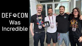 My DEF CON 2024 Experience (feat. all my favorite tech youtubers)