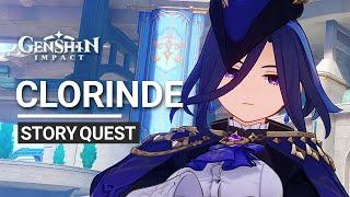 Clorinde Story Quest HD Complete | Silent Night Rappiera Chapter: Act 1 With Navia | Genshin Impact