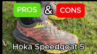 FAST REVIEW - Hoka Speedgoat 5 Shoes | Pros & Cons After 1 Year