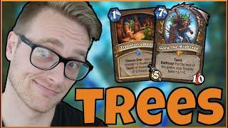 TREANT Druid FINALLY VIABLE? (I Speak for the TREES! ) | Descent of Dragons | Wild Hearthstone