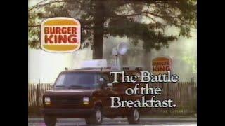 80's Ads Burger King The Battle of the Breakfast 1983 remastered