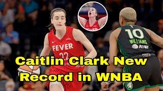 Caitlin Clark sets record for most assists in a WNBA game: Fever vs. Wings stat