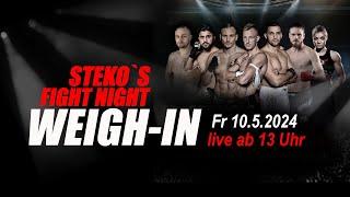 Stekos Fight Night - Weigh In