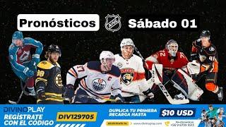 Sábado 01 "Pronósticos Deportivos" #nhl #hockey #nhlpicks #pronosticos #apuestas Seguimos encendido