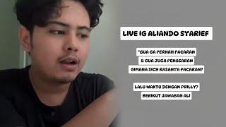 live  IG Aliando Syarief "Gua Ga Pernah Pacaran"lalu waktu dengan Prilly?Berikut jawaban Ali