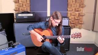 Guy Buttery performs "December Poems" at the Guitar Player Studio