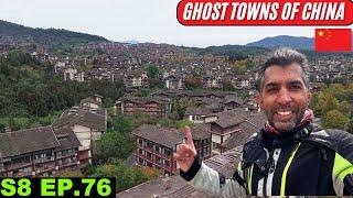 Incredible Empty Ghost Towns of China  S8 EP 76  | Pakistan to Japan Motorcycle