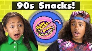 KIDS TRY 90s SNACKS! | Kids Vs. Food