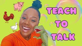 Speech Therapy for Baby Talk (head shoulders knees and toes song faster)