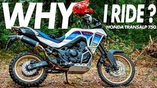 What Makes the HONDA TRANSALP 750 So SPECIAL? Why I Ride the Honda Transalp 750?