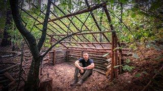 Bushcraft Super Shelter - Survival Camp 2.0 Lager Lagerbau - Deutschland deutsch #002