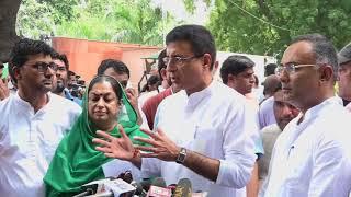 Randeep Singh Surjewala addresses media on Kerala flood situation