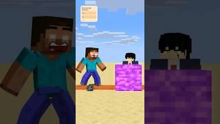 HELP Herobrine Stop Bedrock #friendship #shorts #trending #anime