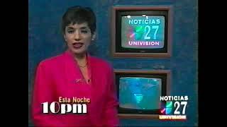 Marissa Rodriguez Limon Noticias Univision 27 Kldo Promo 2000 Part 1