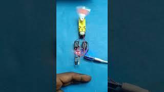 DC Motor, Relay and IR proximity sensor #electronic #control #circuit