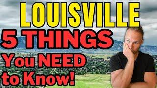 Living in Louisville Colorado | Moving to Denver Colorado