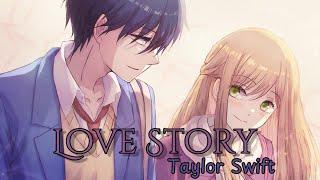 [Nightcore] - Love Story (Taylor Swift) {lyrics}