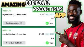 Win daily with this AMAZING football prediction apps #football predictions today