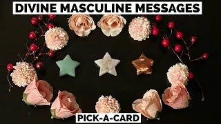 (pick-a-card) CHANNELED Love Messages From Your Divine Masculine️‍