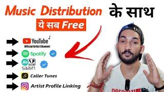 Best Music Distribution Company In India || Free - YT Artist Channel | Spotify Verification