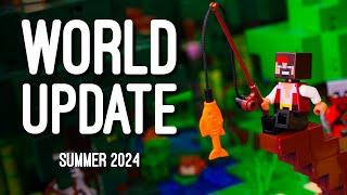 LEGO Minecraft World Update: New Players, Mobs, and More!