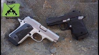 Sig P938 vs Kimber Micro 9: Range test of Kimber Micro 9 vs Sig P938