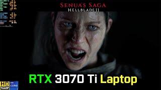 RTX 3070 Ti Laptop - Senua's Saga  Hellblade 2 High Settings, DLSS 1440p