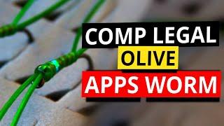 Olive Apps Worm - How To Tie an Olive Apps Worm For Fly Fishing