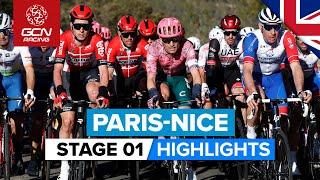 Dominant Team Performance! | Paris-Nice 2022 Stage 1 Highlights