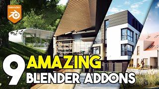 9 Best Blender Addons for ArchViz Modeling