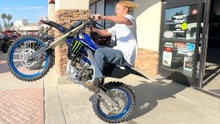 2025 Yamaha 450 Wheelies Out Dealership - Buttery Vlogs Ep264