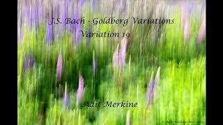 J. S. Bach - Goldberg Varaiations - Variation 19