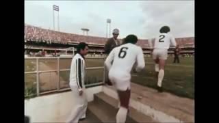 Santos entrando em campo no Morumbi 1978, 1980 e 1983