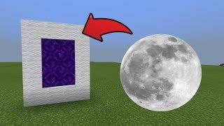 Minecraft : How To Make a Portal to the Moon Dimension