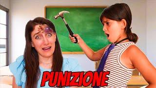 MAI GIOCARE CON LA MAESTRA CATTIVA CHALLENGE ANITA SI È FATTA MALE!! !LAVORI 24 ORE SOPRAVVIVIAMO!