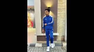 Adidas shoes  and new tracksuit Blue colour