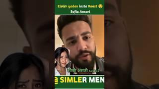 elvish yadav roast  Sofia Ansari।। insta Roast#elvishyadav#sofiaansari#shorts