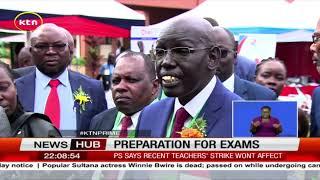 Education Ministry says recent teachers strike won't affect KCSE exams