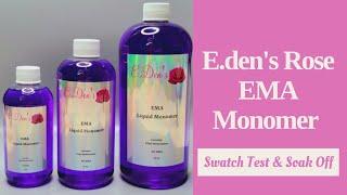 Best Monomer for Acrylic Nails|EMA Monomer Soak Off|E.den's Rose EMA Monomer