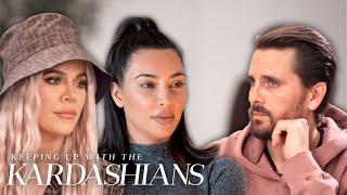 Kim & Khloe Kardashian Help Scott Disick Confront His Grief | KUWTK | E!