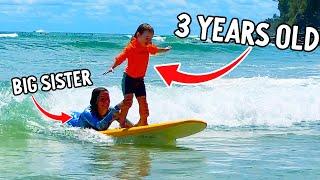 WE TAUGHT OUR SISTER TO SURF on Holiday w/Norris Nuts