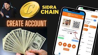 How to create sidra chain account | Sidra Chain New Mining App