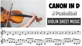 [Free Sheet] Canon In D - Pachelbel [Violin Sheet Music]