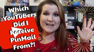 Which YouTubers Did I Receive Disney Pin Mail From?! | Disney Pin Mail #14!